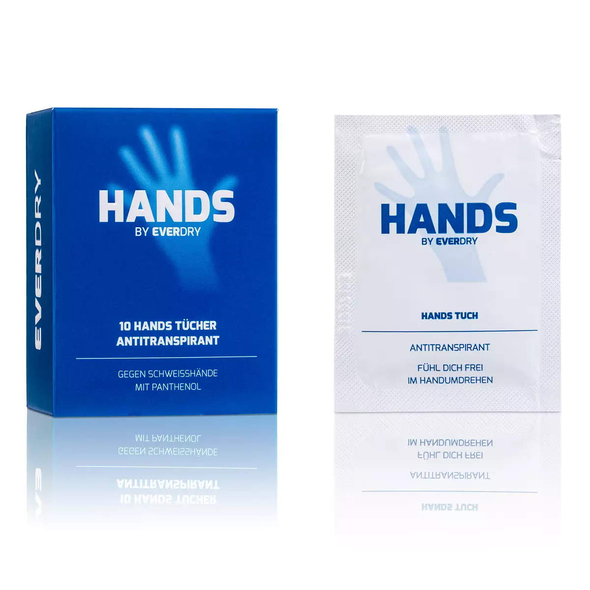 EVERDRY® Antitranspirant Hands Tücher - 10 Stk.