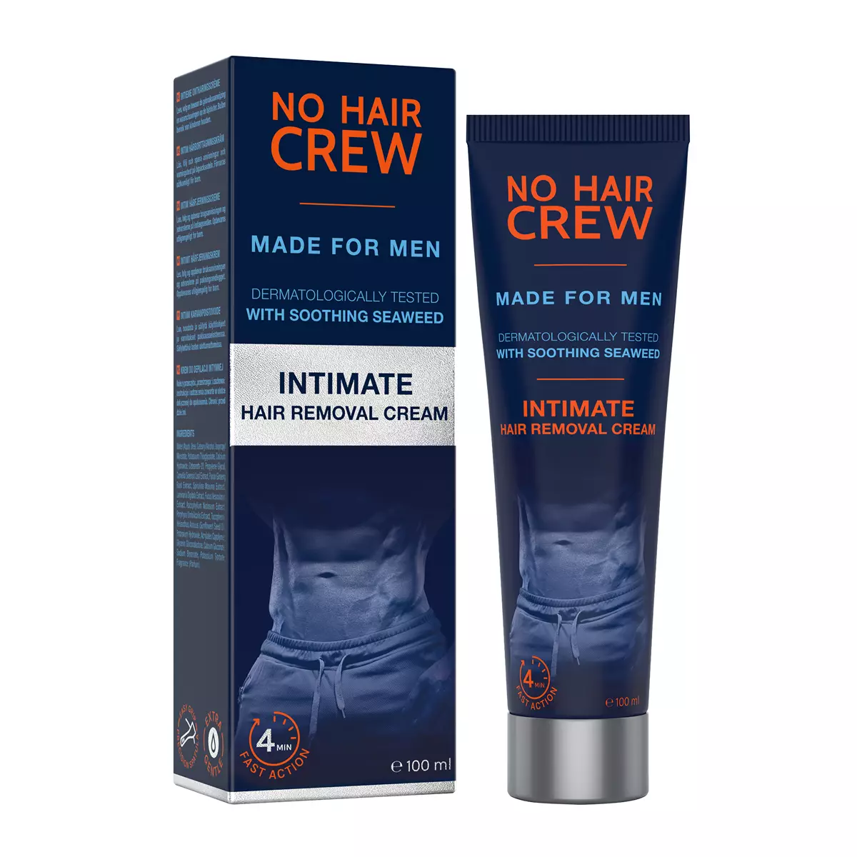 NO HAIR CREW Intim Enthaarungscreme Mann - 100ml