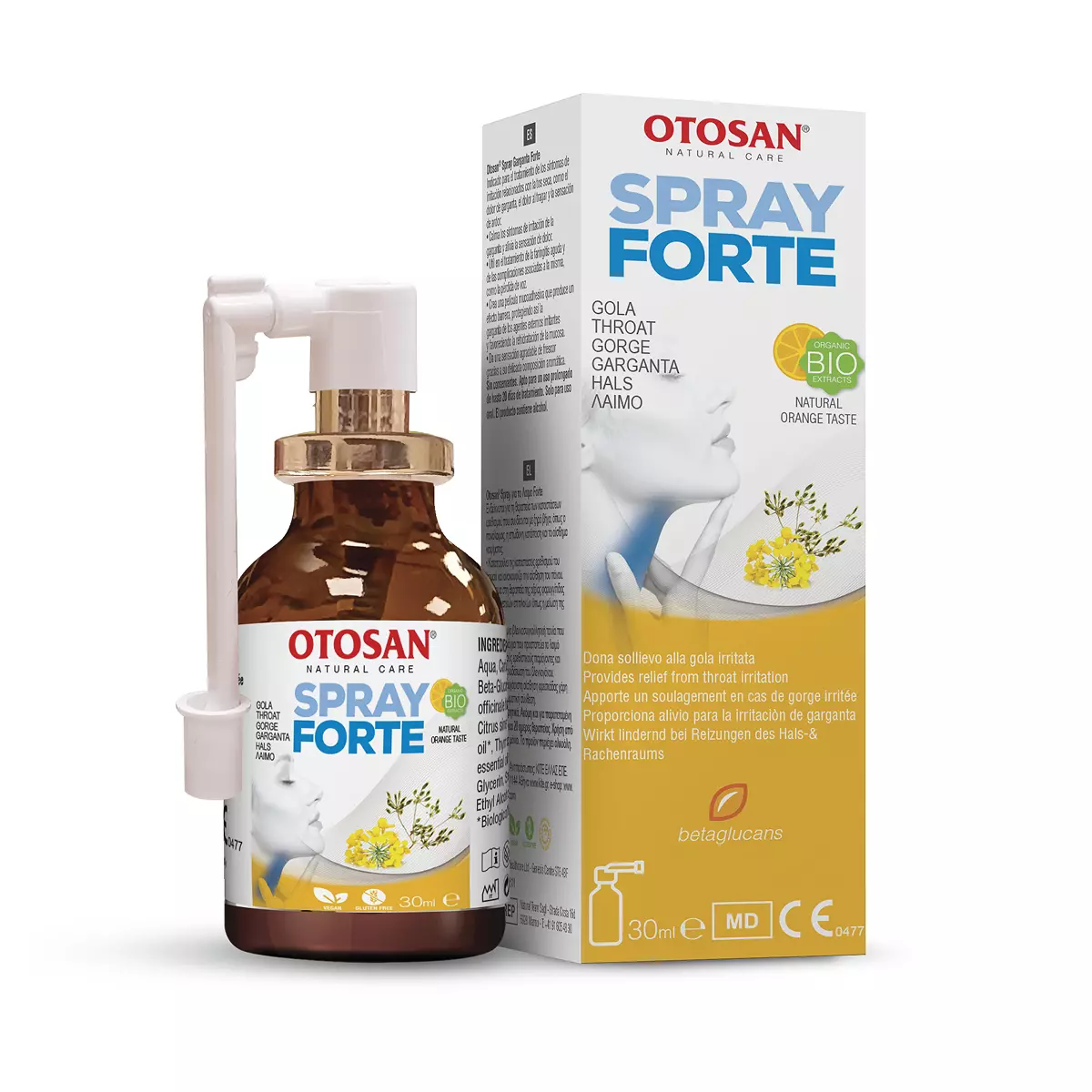 Otosan® Hals- & Rachenspray bei Reiz- und Schluckbeschwerden - 30ml