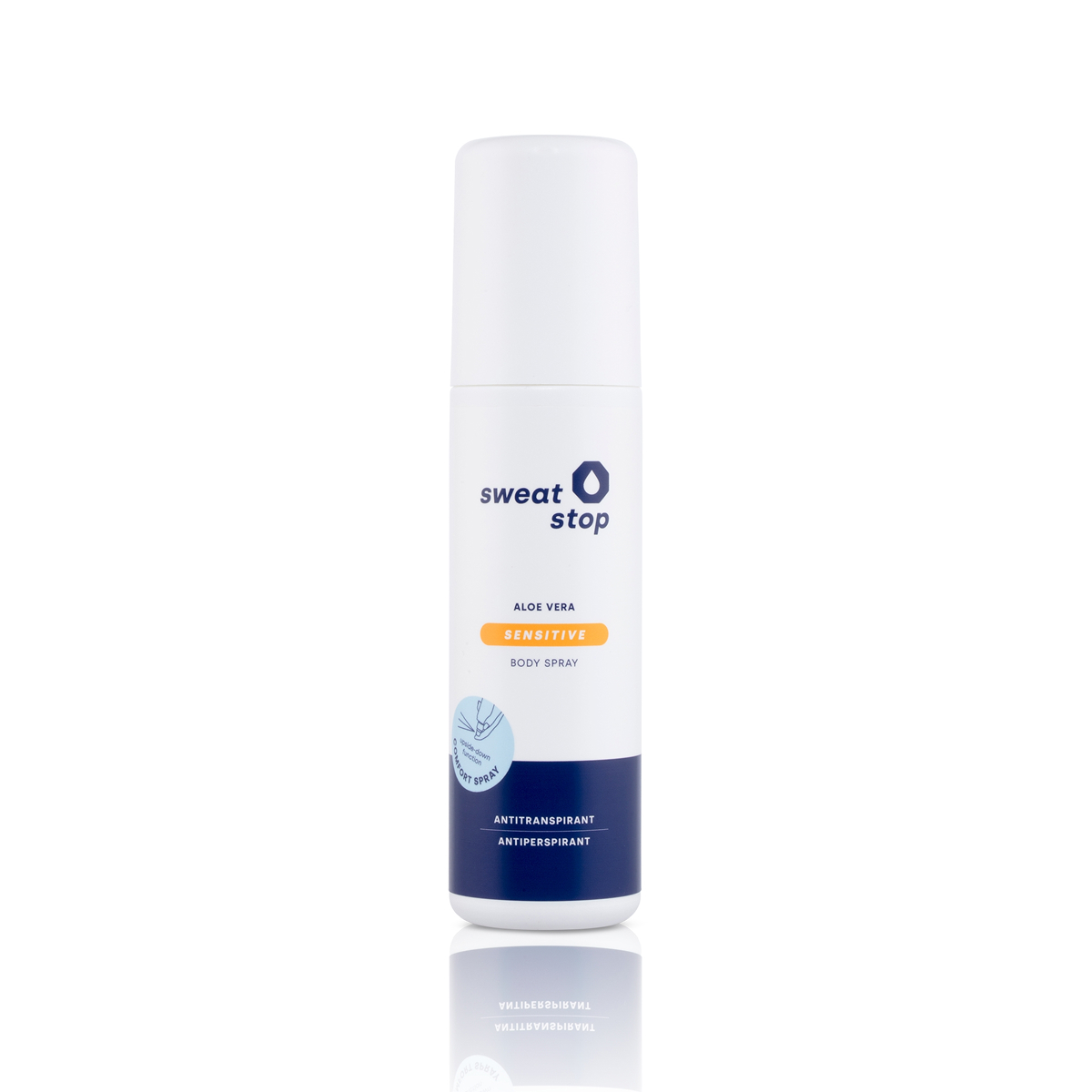 💧 SweatStop® Sensitive | Anti-transpirant corps & visage