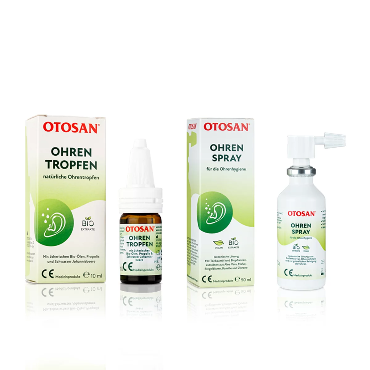 Otosan® Ohrentropfen & Ohrenspray - Set