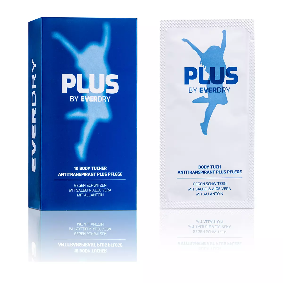 EVERDRY® Antitranspirant Body PLUS Tücher - 10 Stk.