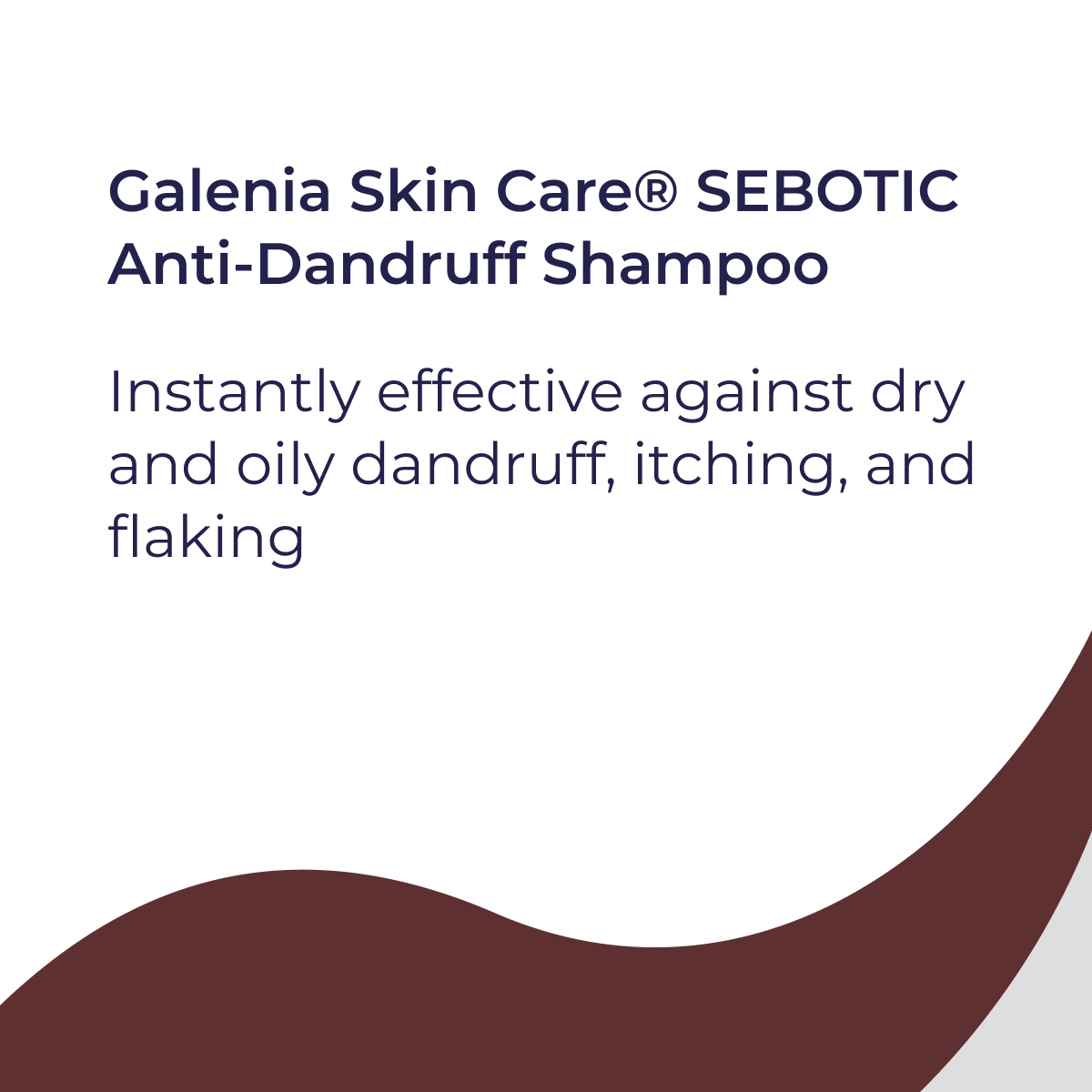 🟣 SEBOTIC Anti-Dandruff Shampoo | Against Itching & Fungi