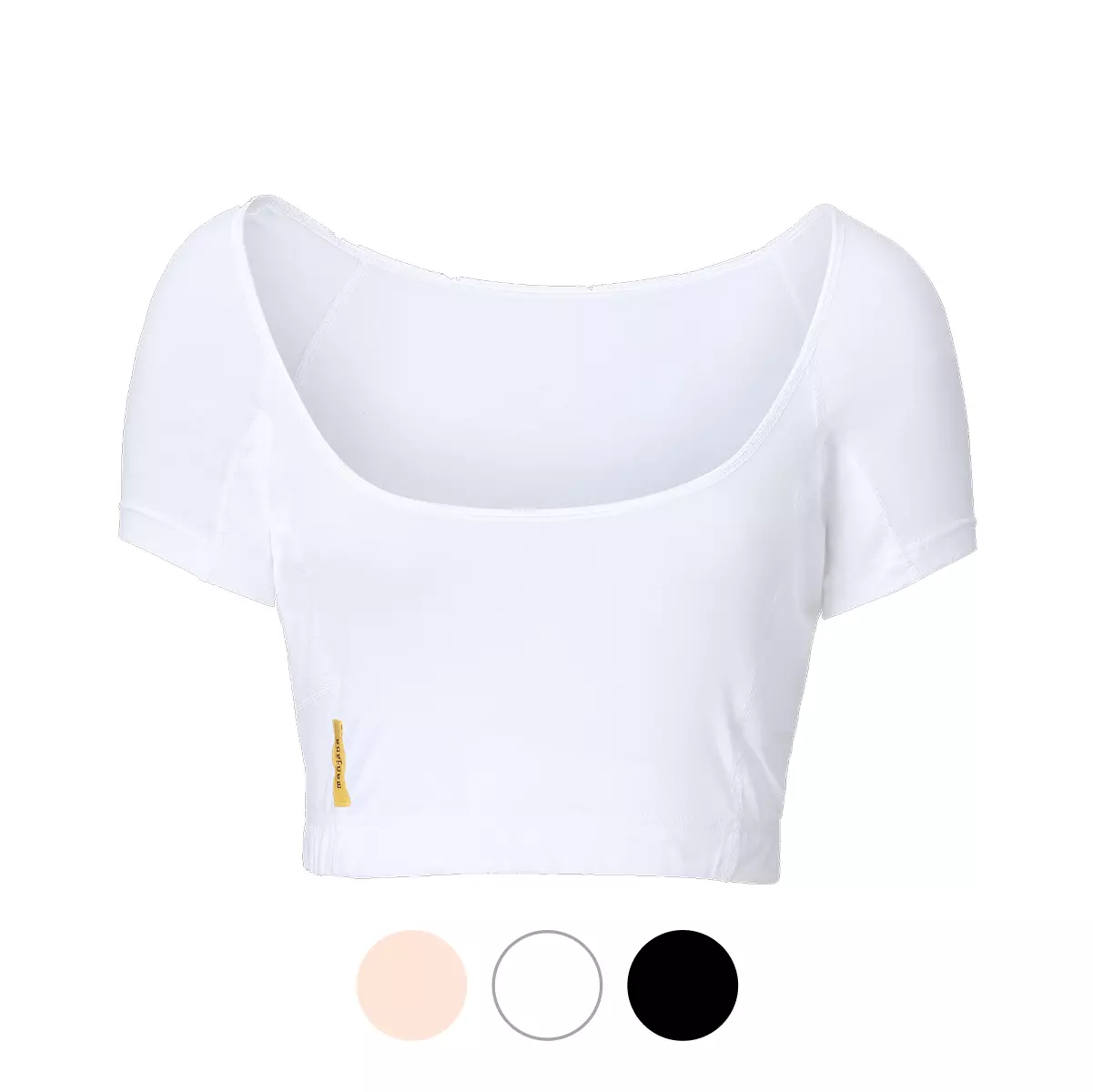 MANJANA® Woman U-Bustier Anti-Schweiß-Shirt mit Achselnässeschutz