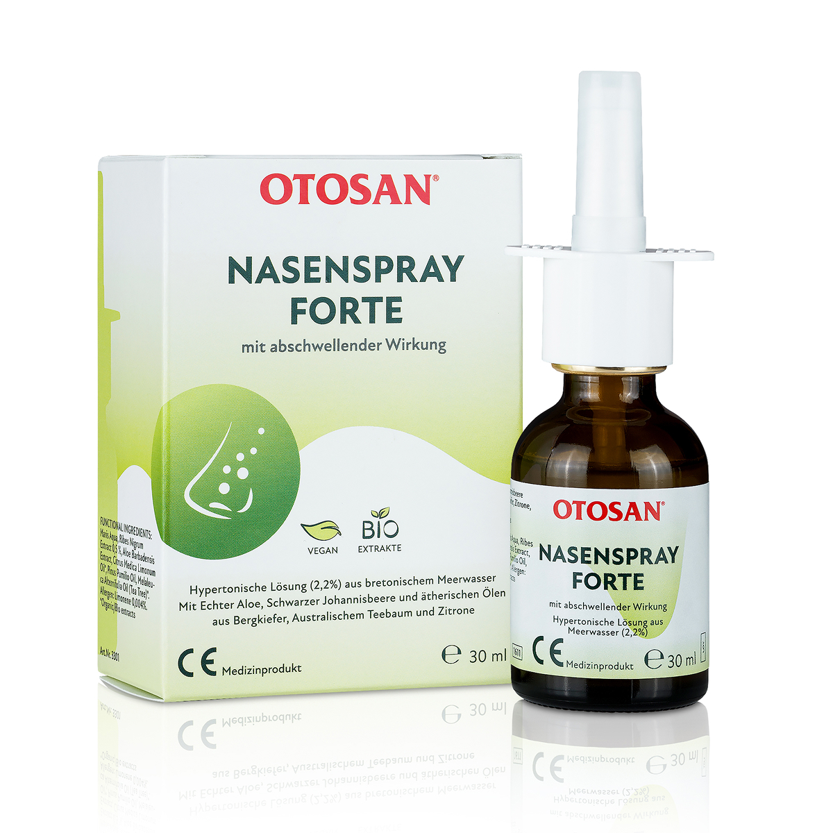 Otosan Nasenspray Forte | Abschwellend & Ganz Natrlich