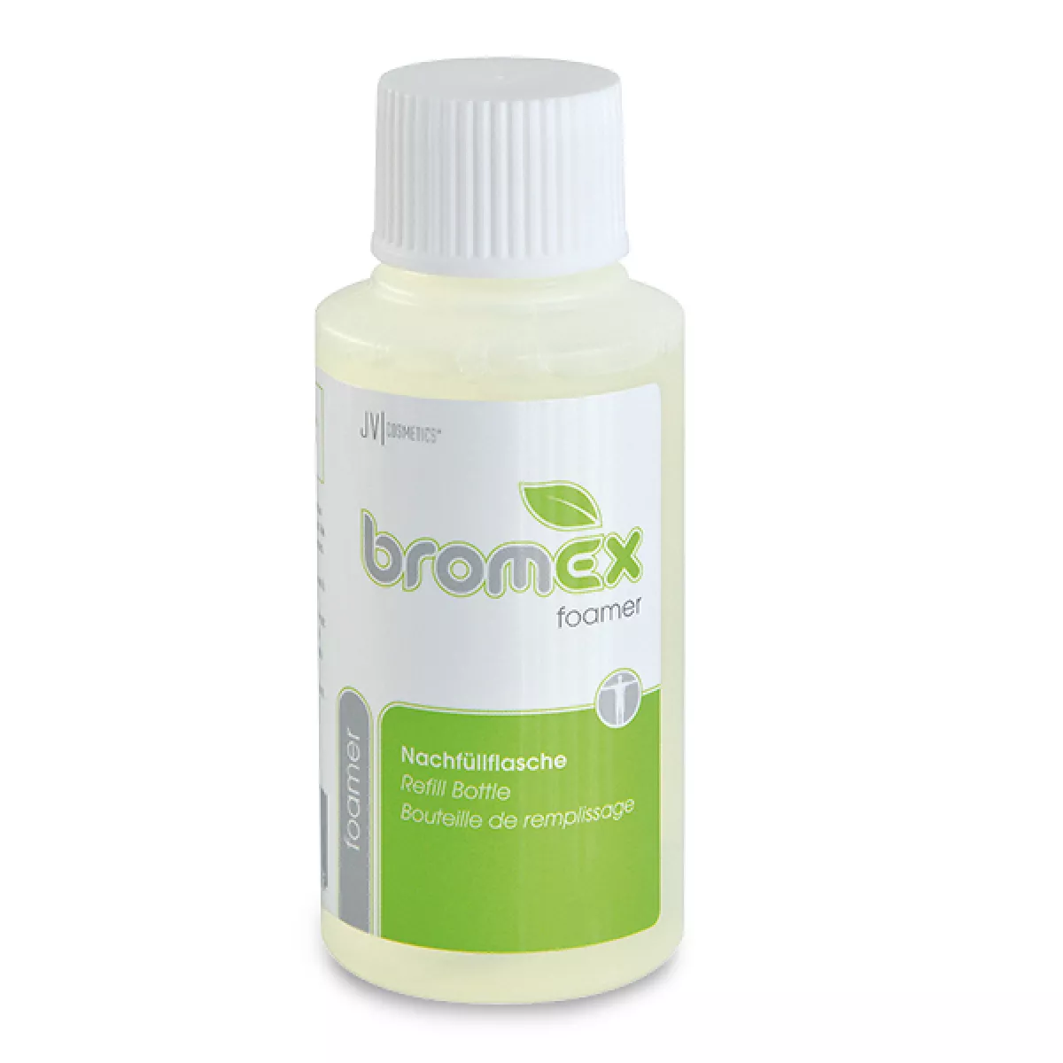 Bromex Waschschaum Nachfüllflasche 150 ml, Refill Bottle für bromex foamer 50 ml, gegen starken Körpergeruch und zur Unterdrückung geruchsbildender Bakterien