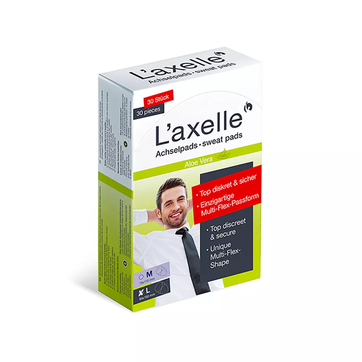 L'axelle Achselpads Größe L - 30 Stk.