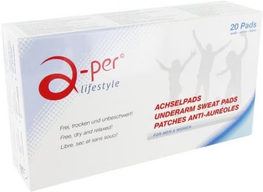 a-per© Achselpads - Auf die Größe kommt es an a-per© Achselpads - Auf die Größe kommt es an