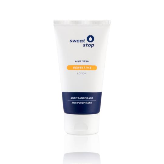 Antitranspirant SweatStop® Aloe Vera Sensitive lotion - front & visage 