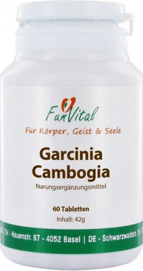 FunVital Garcinia Cambogia, 60 Tabletten FunVital Garcinia Cambogia, 60 Tabletten