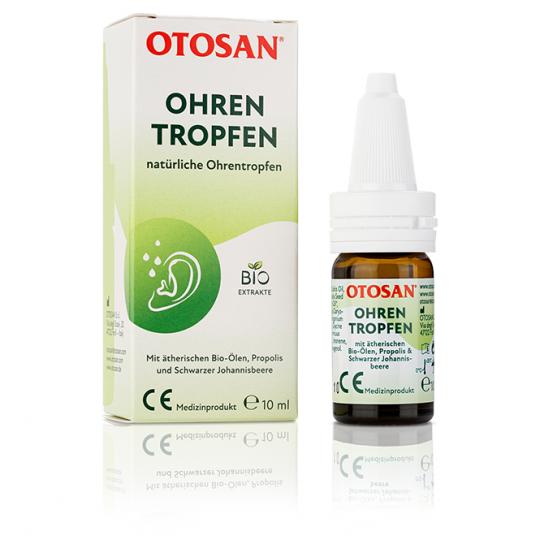 Otosan® Ear Drops Based on Natural Ingredients Against Earache 