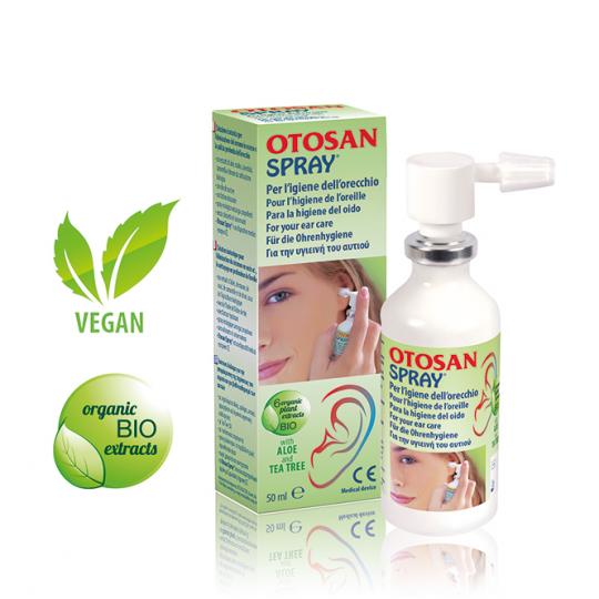 Otosan® Ohrenspray für eine natürliche und wirksame Ohrenhygiene 
