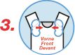 Anwendung Achselpads Schritt 3 Anwendung Achselpads Schritt 3